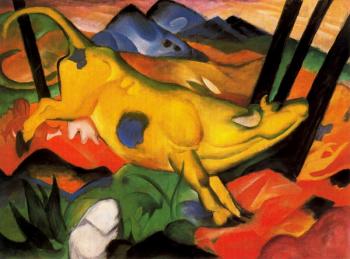 Franz Marc : The Yellow Cow